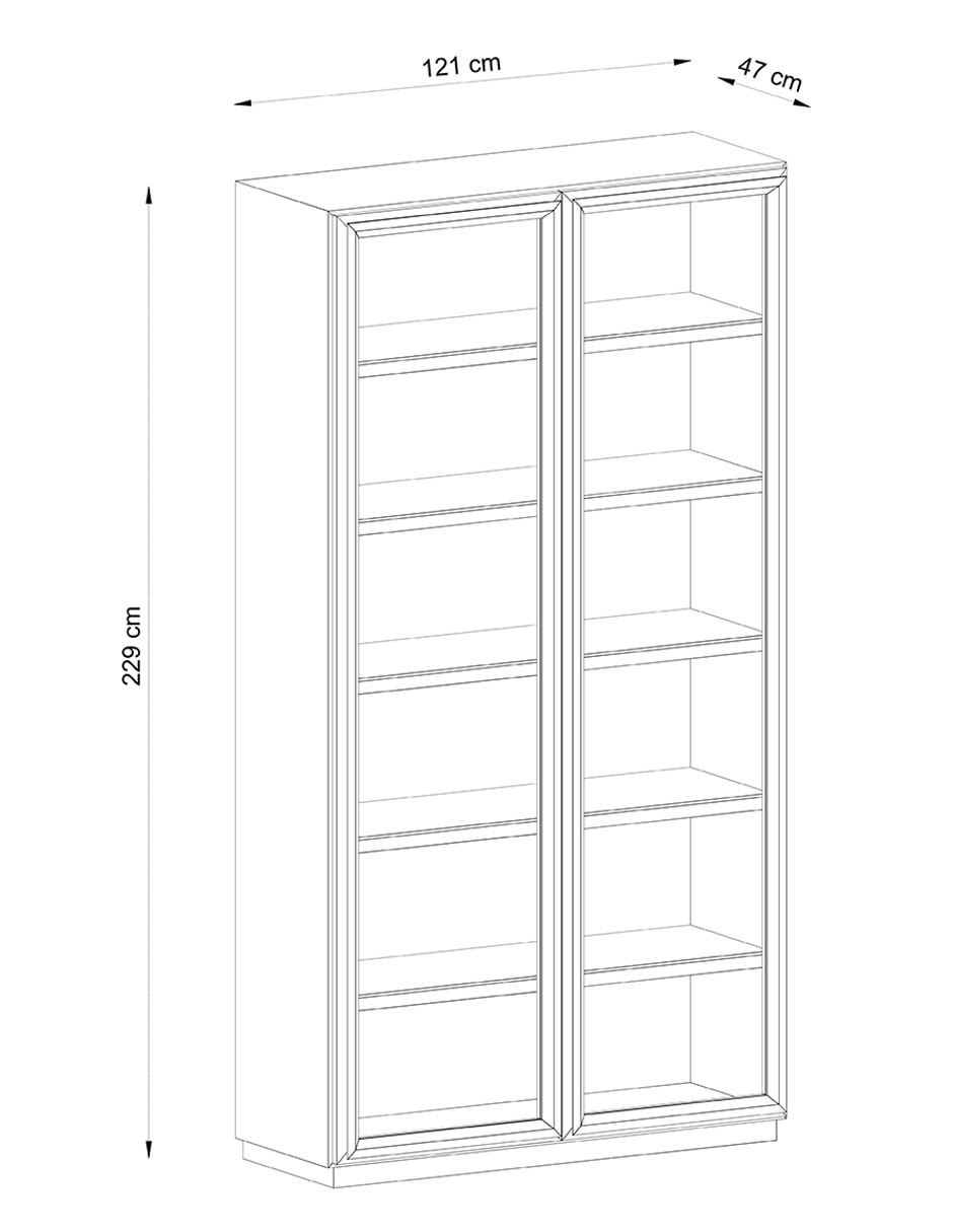 GABINETE MACARENA MADERA, GRIS 5