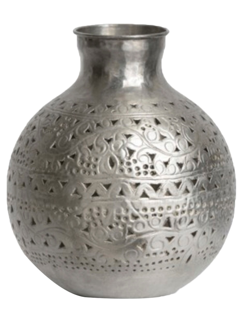 Jarrón Emilia De Aluminio