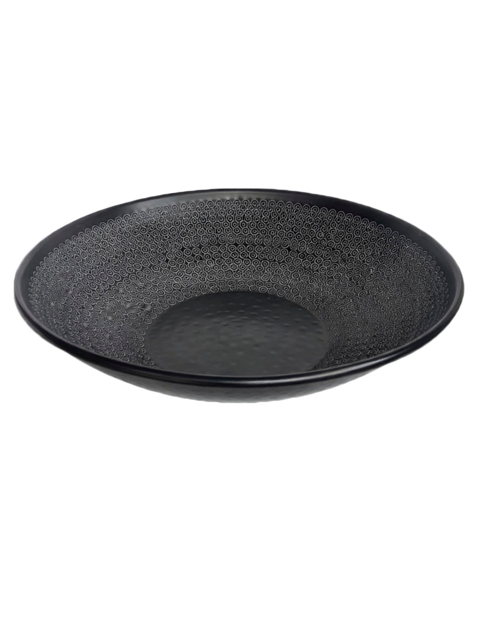 BOWL VERA DUPUIS ALUMINIO, NEGRO