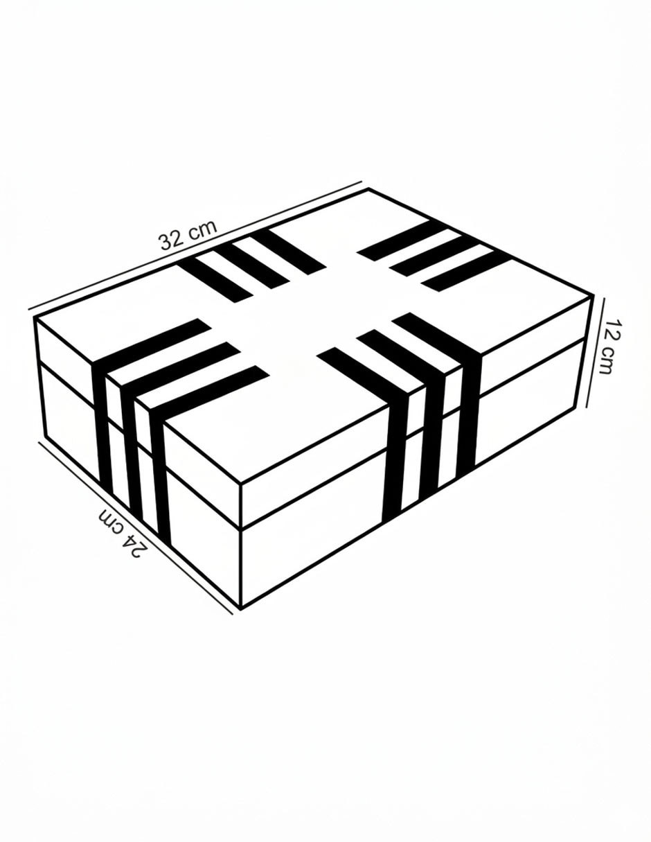 Caja decorativa rectangular 3