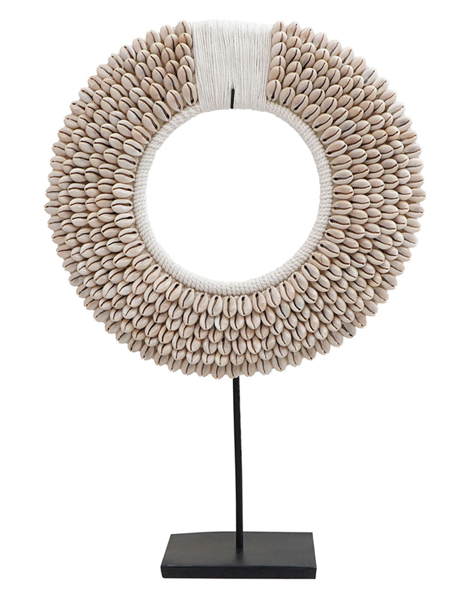Escultura de fibras naturales