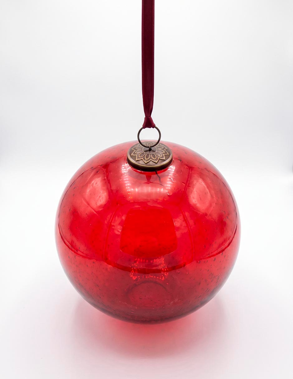 Ornamento navideño redondo 2