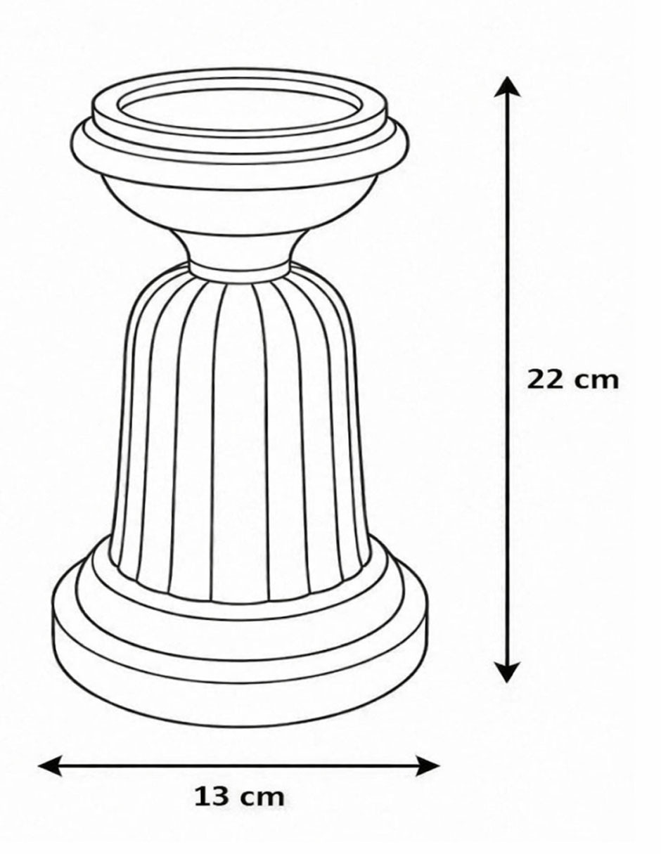 Candelabro Glassy 4