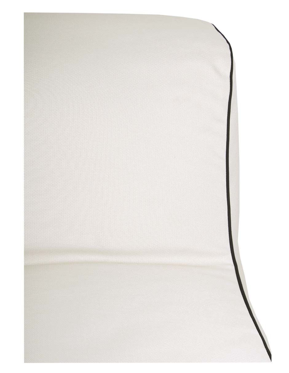 Puff tumbona Sun Beige con Ribete 3